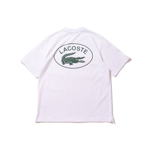 Áo Thun Ngắn Tay In Hình Cá Sấu LACOSTE Thời Trang Dành Cho Nữ Và Nam