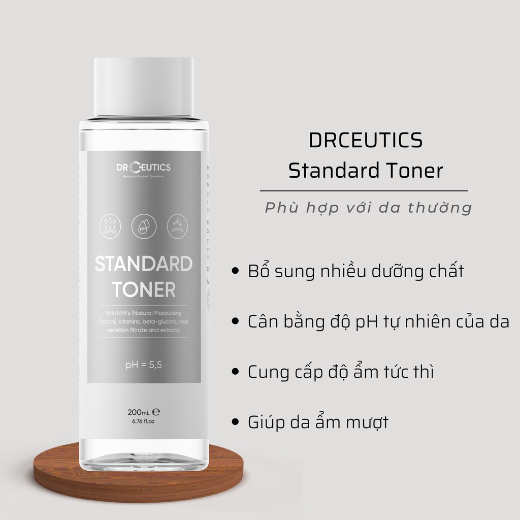 Toner Drceutics Cấp Ẩm Cho Da Mềm Mịn