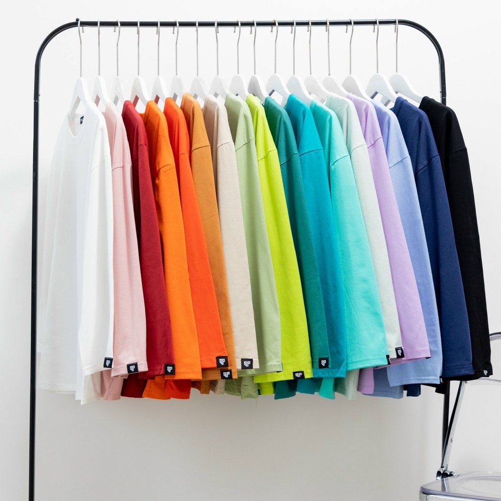 Áo thun TAY DÀI TRƠN 6535 ❤️ Áo tay dài Unisex form rộng Freesize dành cho nam nữ Molly Fashion