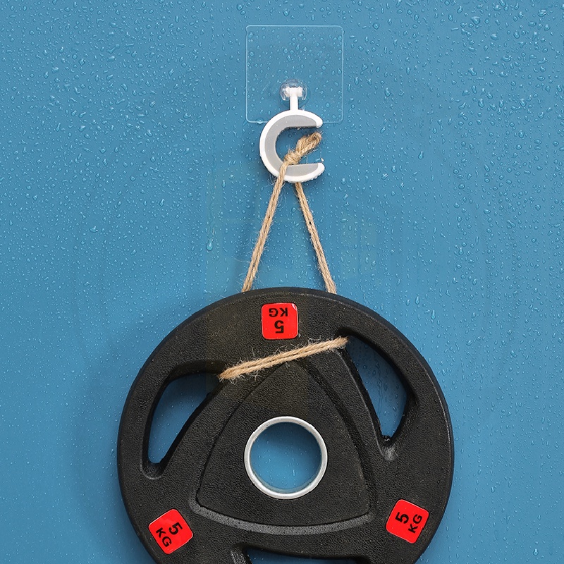 Kẹp chổi giữ cây lau nhà gắn tường không thấm nước tiện lợi cho gia đình NANORON ⭐ Móc treo nhà tắm thông minh