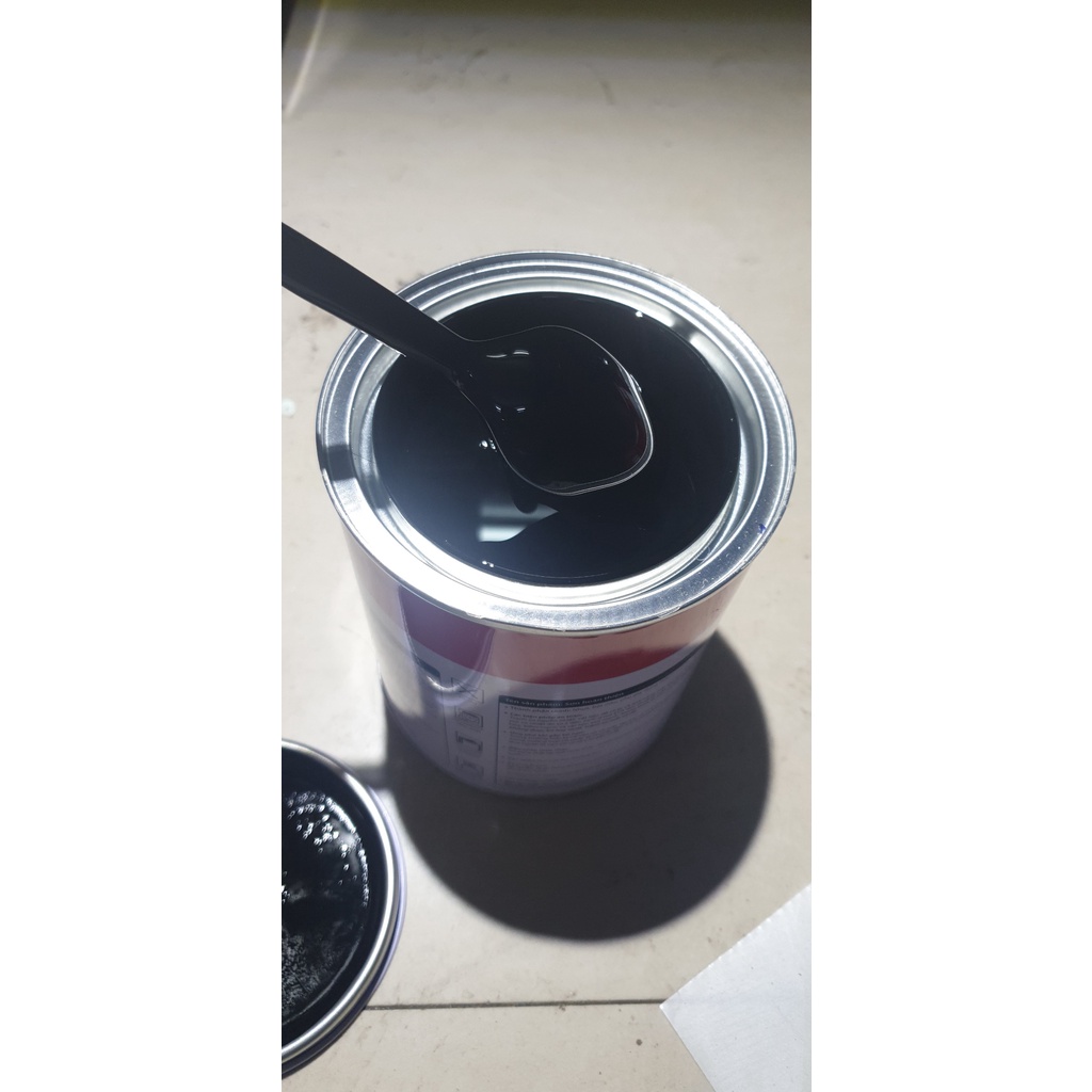 Sơn màu đen bóng CF2216 1 Lít 2K KODO, sơn phủ đen 2 thành phần cho oto xe máy sơn màu đen tự bóng VATTUSONOTOXEMAY_323
