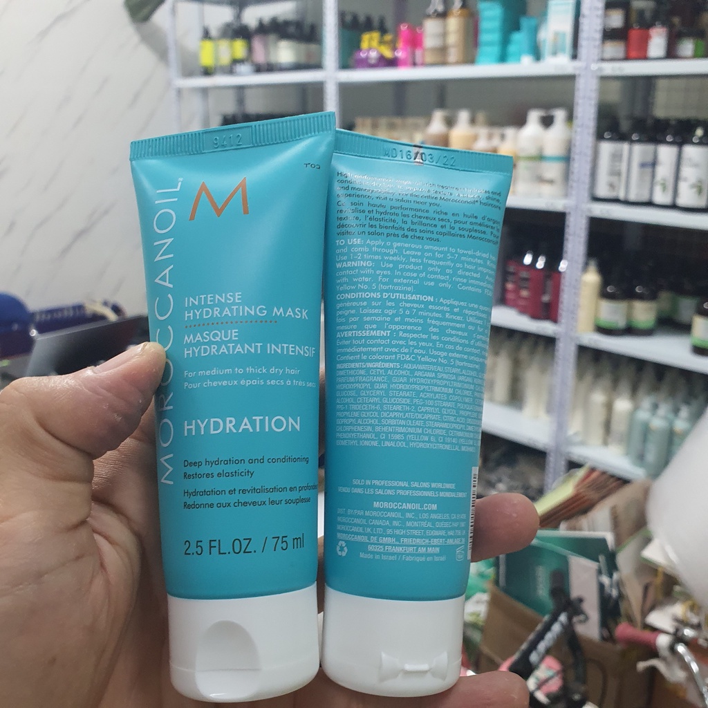 Dầu hấp dưỡng ẩm sâu Moroccanoil Intense Hydration Mask 75ml