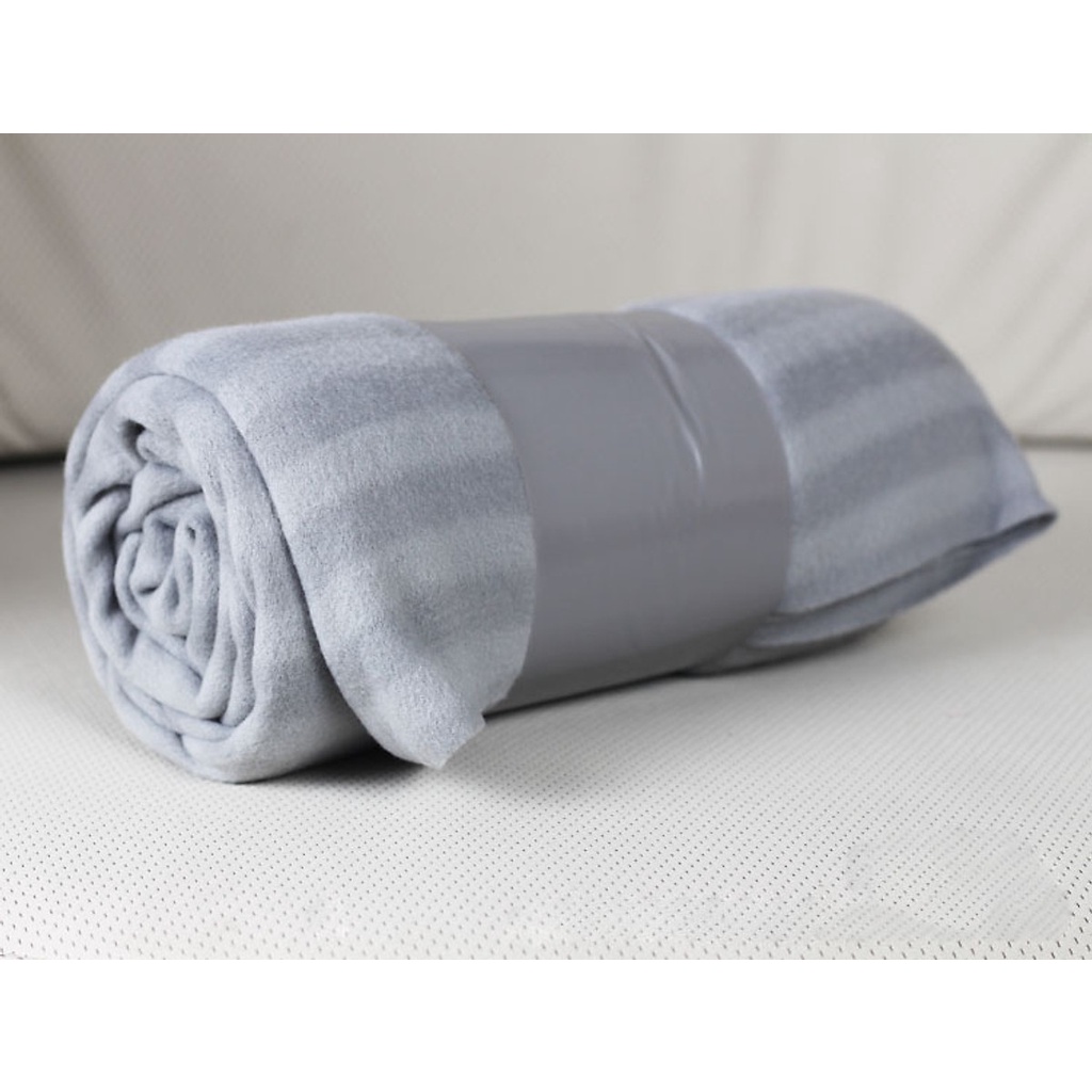 Chăn Ngủ Văn Phòng Chăn Du Lịch Giữ Ấm Màu Trơn Cho Nam Cao Cấp - Kích  Thước- Hàng Chính Hãng MINIIN