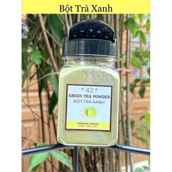 Bột Trà Xanh Nguyên Chất Thái Nguyên ( Green Tea Powder ).[ Hũ 120ml ]