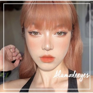 Lens k vân viền mảnh (2 màu)(có cận)