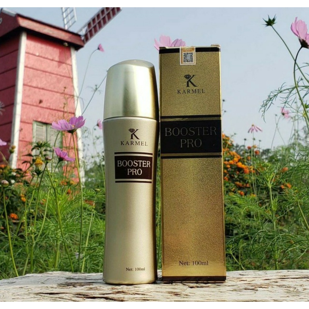 Khoáng thần tái sinh Dưỡng ẩm Trắng Da Mờ Thâm Nám, Căng Bóng Thu Nhỏ Lỗ Chân Lông100ml - BOOSTER PEPTIDE KARMEL(KAMEL)