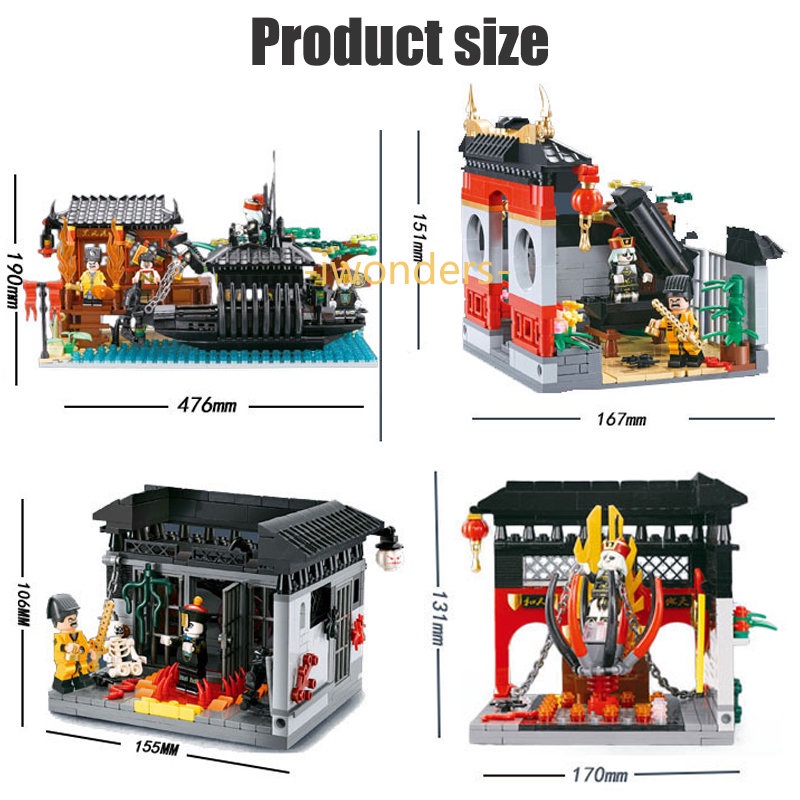 Bộ Đồ Chơi Lắp Ráp Mô Hình Zombie 3 Trong 1