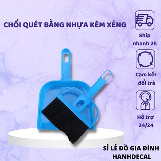 Chổi Quét Bằng Nhựa Kèm Xẻng