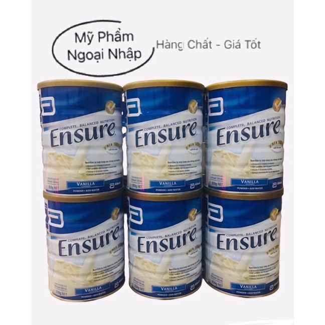 Sữa Bột Ensure Úc 850g Nội Địa Úc