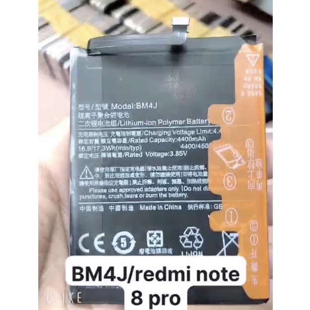 Pin BM4J/ Redmi note 8 Pro Xiaomi
