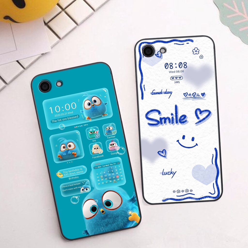 Ốp Vivo Y81 / Y83 in hình gấu vịt caro nhiều màu sắc ngộ nghĩnh dễ thương