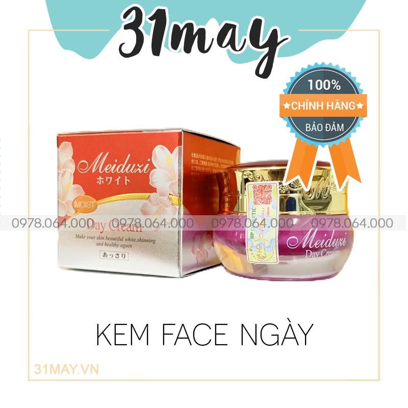 Kem Face Meiduzi Tem HP Hộp Đỏ Chính Hãng - Kem Face Dưỡng Ban Ngày 20gr