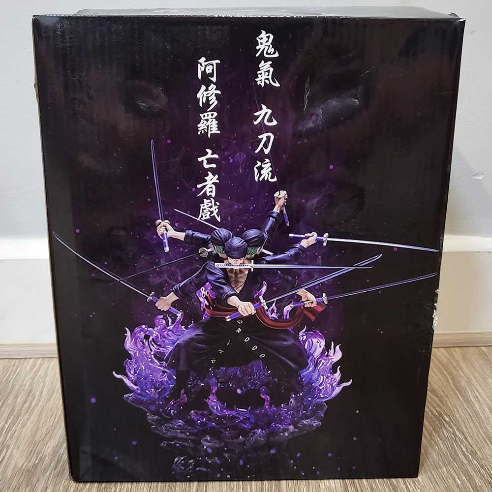 Mô hình Zoro hắc kiếm có LED 30 cm