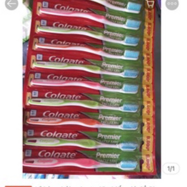 Combo 12 cây bàn chải đánh răng Colgate Premier Clean