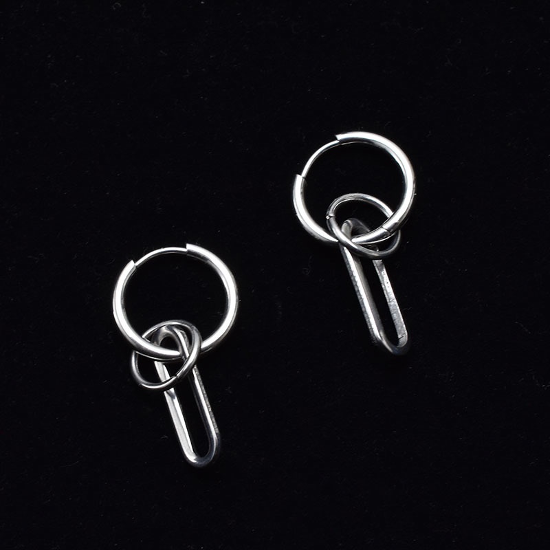 Khuyên Tai Dạng Kẹp Hình Joker Thời Trang Cá Tính Không Cần Xỏ Lỗ Cho Học Sinh Nam Và Nữ ins