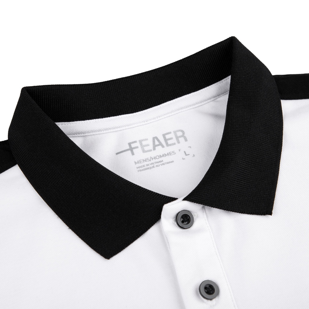 Áo polo nam có cổ Contrast Collar nam tính, thanh lịch, sang trọng - FEAER