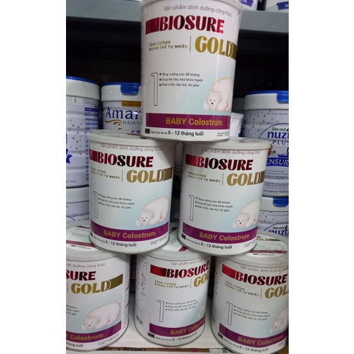 Thanh lý Sữa công thức cho trẻ sơ sinh BIOSURE GOLD 900g, hsd 1-2/2024. Giá thanh lý siêu tốt
