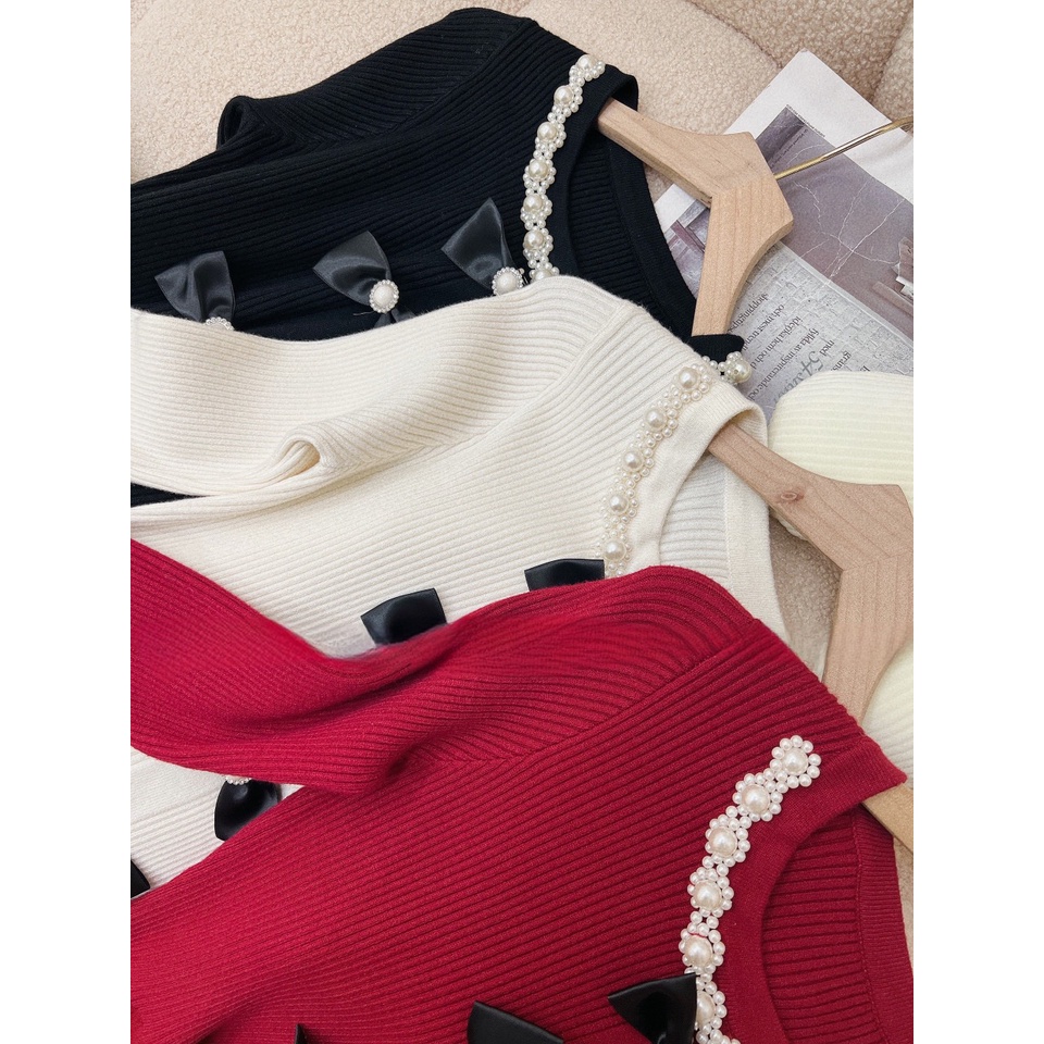 SÉT LEN ĐÍNH NƠ CHÂN VÁY VOAN-LEN 90