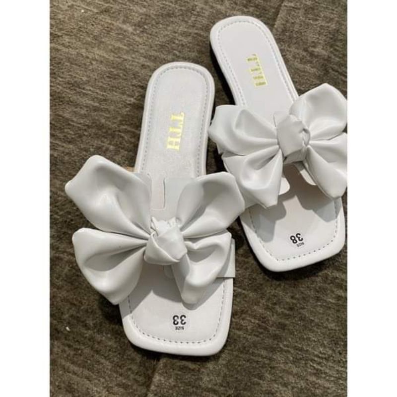 Dép đính nơ bánh bèo có big size 35-44