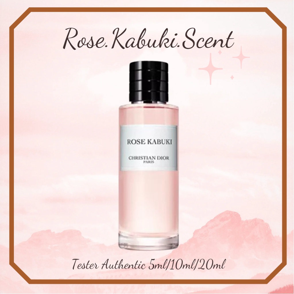 𝑹𝒐𝒔𝒆 𝑲𝒂𝒃𝒖𝒌𝒊_Nước hoa D.ior Rose Kabuki by Maison Collection 5ml/10ml/20ml