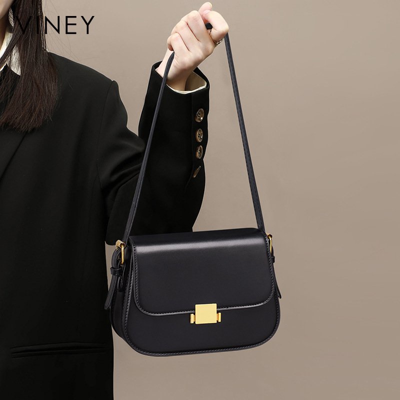 Túi xách nữ kẹp nách, đeo chéo, nhiều ngăn, da mềm mịn, 2 dây ngắn, dài kèm theo  - Kho Túi Quảng Châu 29