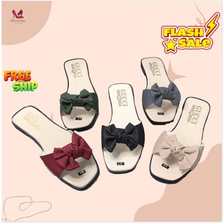 💥 Rẻ Vô Địch💥- Dép nữ thắt nơ lụa cực xinh kèm clip