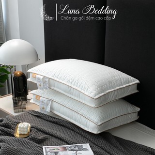 Ruột gối bông đậu nành trần bông mềm mại bán theo cặp luna bedding