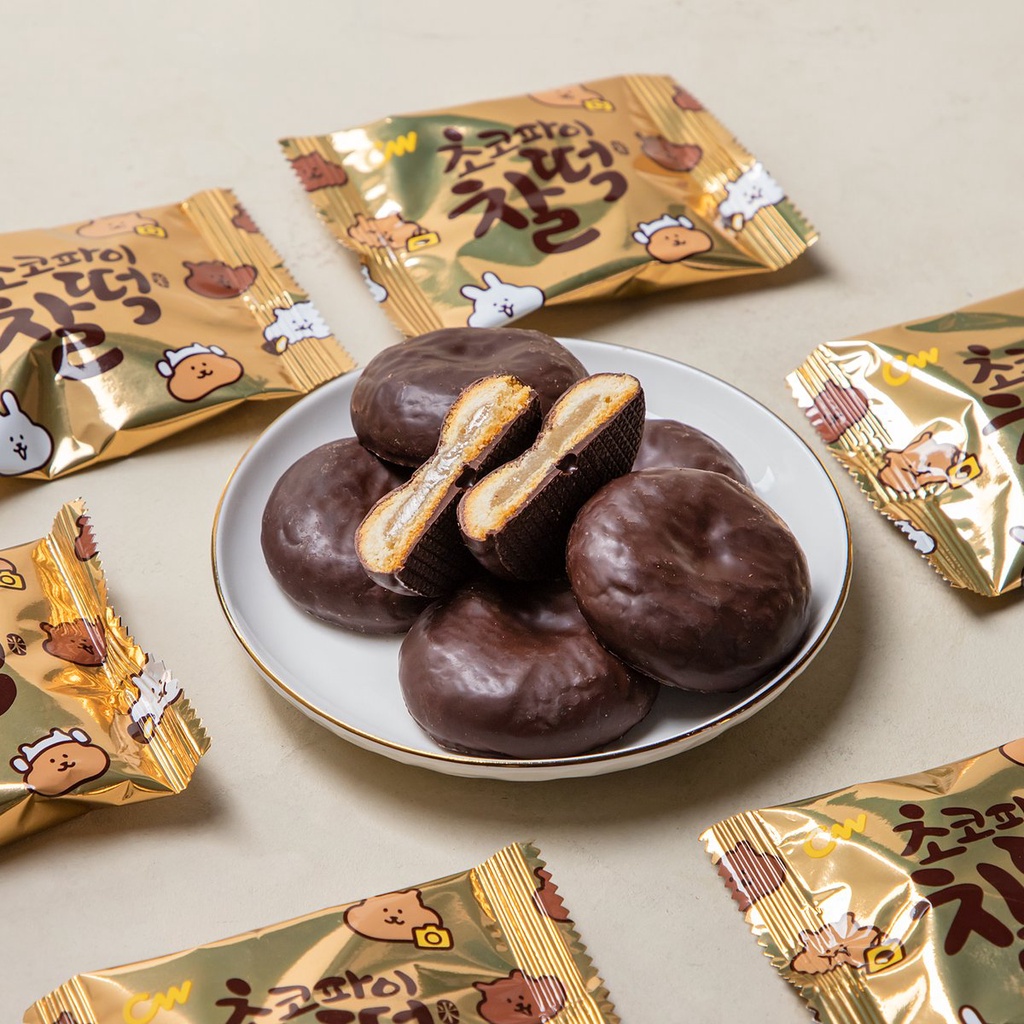 Đồ Ăn Nhanh Hàn Quốc choco pie