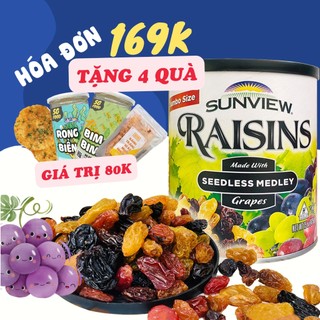 Nho sấy khô raisins sunview sgfood