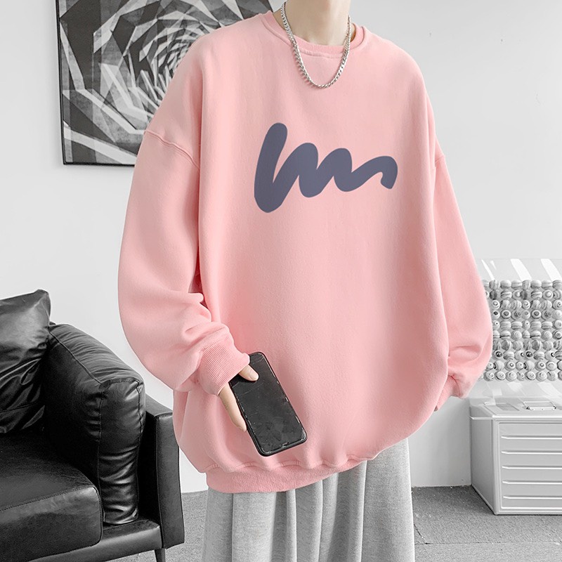 Áo Sweater Nỉ Bông APT Unisex - Áo Sweater From Rộng Tay Bồng Chất Liệu Vải Nỉ Bông Dày Dặn Phong Cách Ulzzang