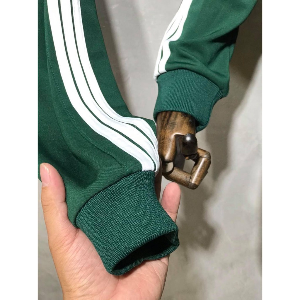 Quần áo thể thao nam nữ adidas thu đông cao cấp, bộ thể thao nam cổ bomber 3 màu cơ bản từ 45kg-85kg