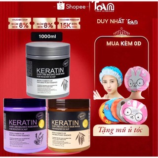 Kem hấp, ủ tóc Keratin 1000ml