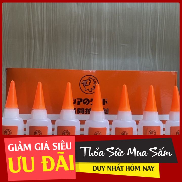 1 Thùng  - Keo Dán 502 Cyanoacrylate không tạo khói
