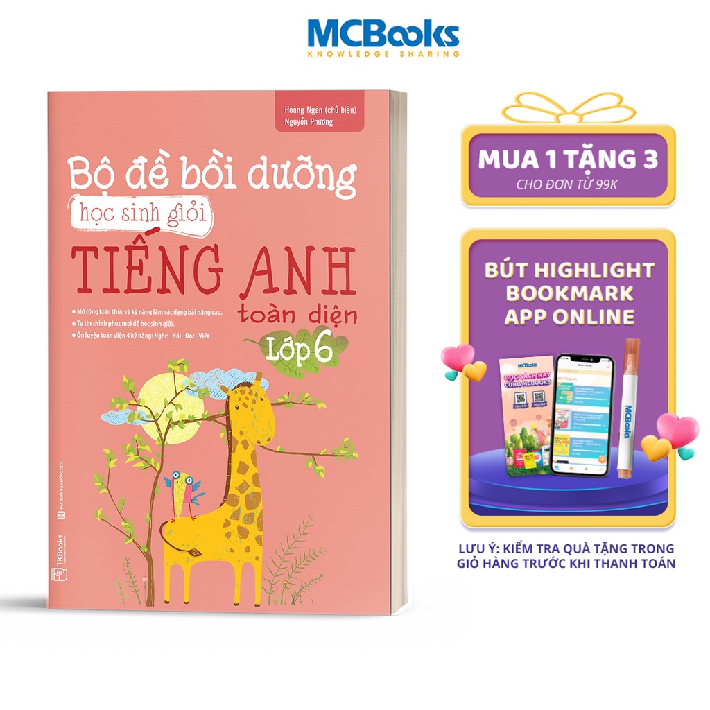 Sách - Bộ Đề Bồi Dưỡng Học Sinh Giỏi Tiếng Anh Toàn Diện Lớp 6
