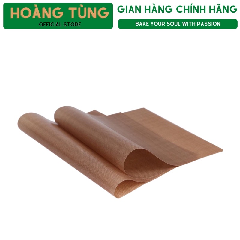 Vải Nến Nướng Bánh Chịu Nhiệt 40x60cm (Tái Sử Dụng Nhiều Lần)