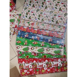 Giấy gói quà Noel