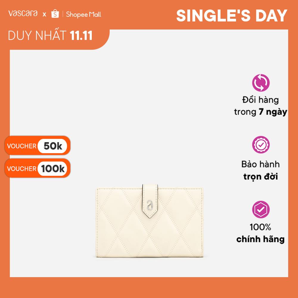 Vascara Ví Cầm Tay Mini May Chần Bông Hình Thoi - WAL 0245