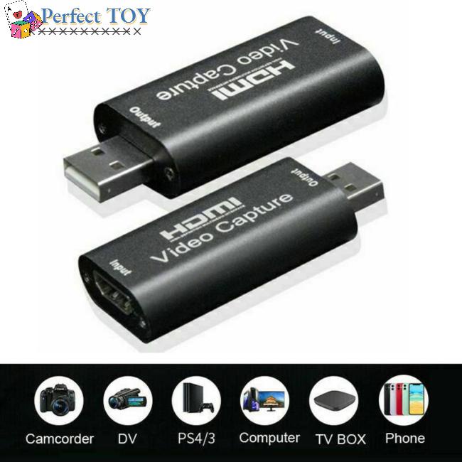 Card Ghi Hình Trực Tiếp HDMI-Bs Sang USB2.0 Và Phụ Kiện Thẻ