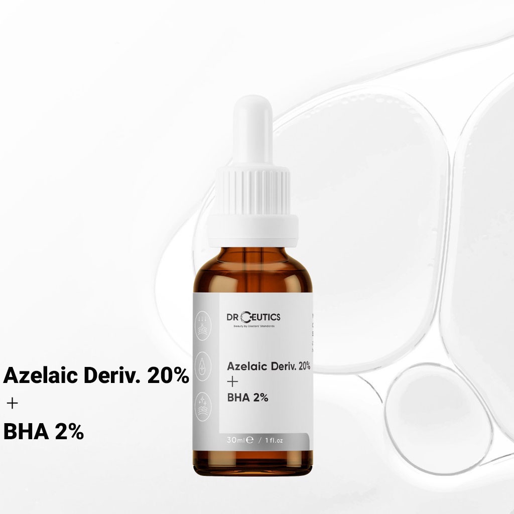 Tinh Chất Làm Giảm Mụn Mờ Thâm DrCeutics Azelaic Deriv 20% Và BHA 2%