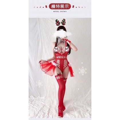 Set cosplay noel quyến rũ