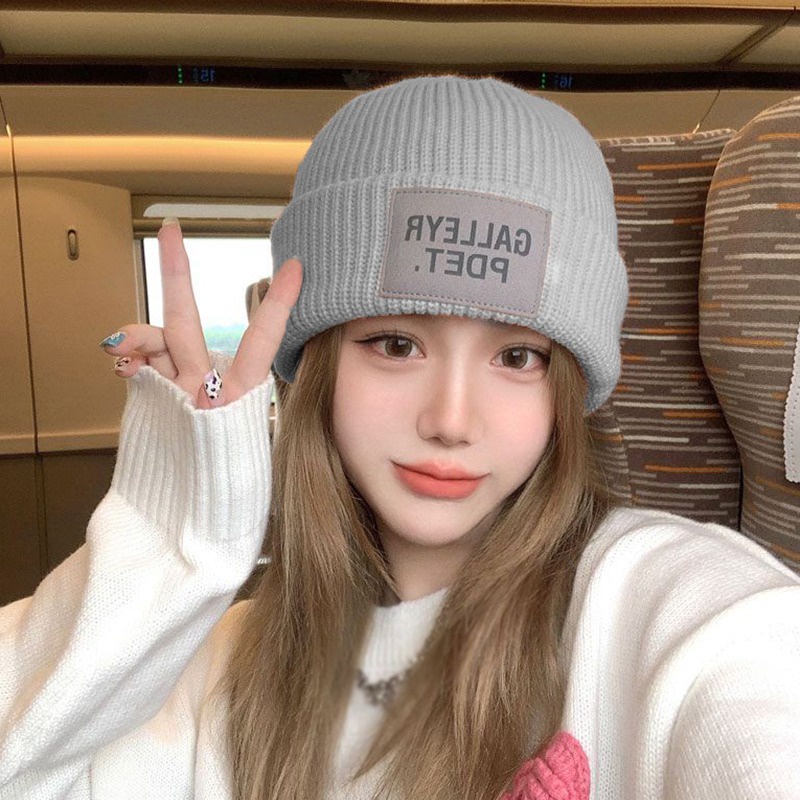 Mũ Dệt Kim Giữ Ấm Tai Bằng Da Phong Cách Hip Hop Đường Phố Bảo Vệ Tai Đa Năng Cho Nam