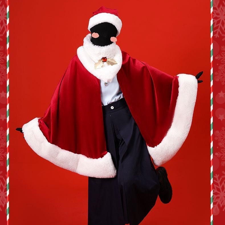 Sky cos Áo Choàng Dày Hóa Trang Giáng Sinh kendo 11.3