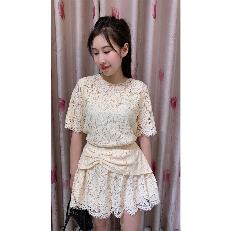 (HÀNG SHOP) Set Tầng Ren (Video thật)