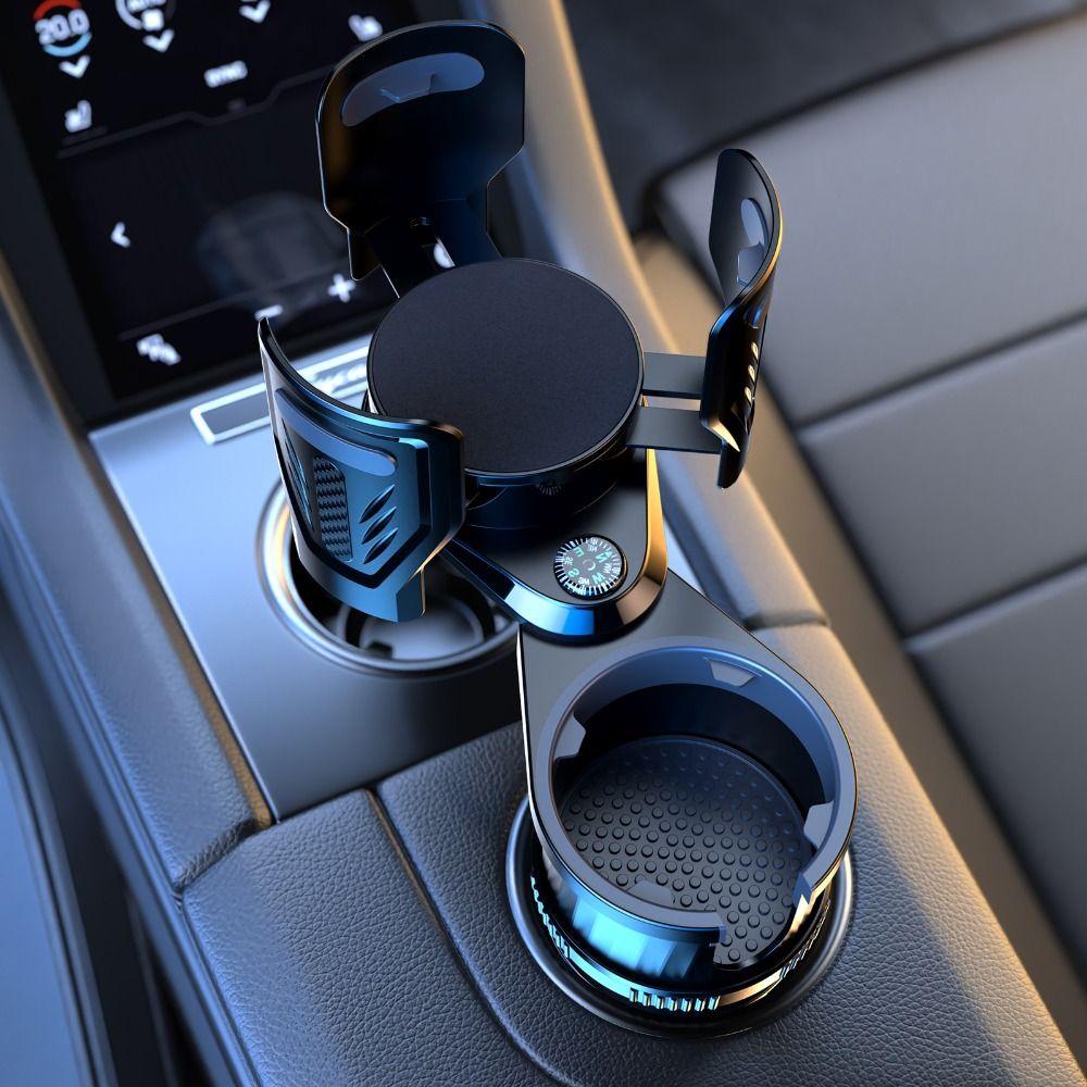 DARNELL Giá Đỡ Cốc Nước Bằng ABS Đa Năng Tiện Dụng Cho Xe Hơi