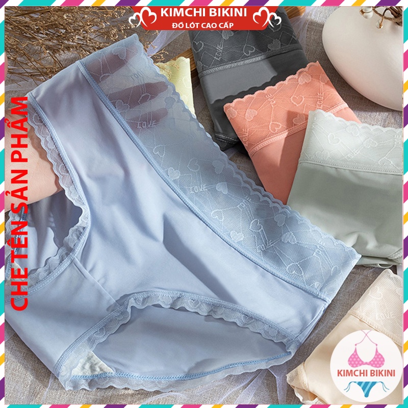 [Thanh Lý] Quần chip đúc nữ bằng lụa đùi cao cấp chất đẹp KIMCHIBIKINI quần tàng hình mẫu mã đa dạng nhiều màu sắc QL016