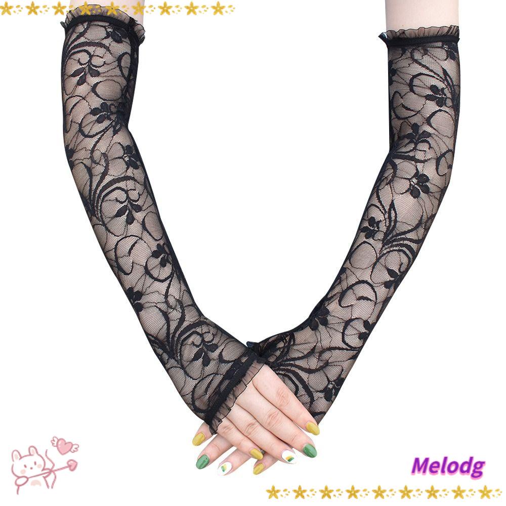 Găng Tay Ren Hoa Dài Phong Cách Lolita