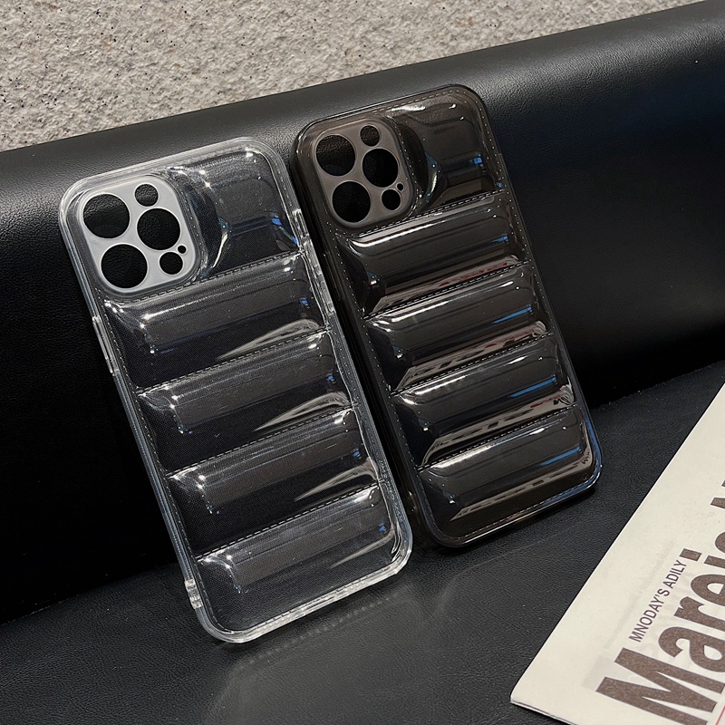 Ốp Điện Thoại Mềm Trong Suốt Có Túi Khí Bảo Vệ Ống Kính Máy Ảnh Cho iPhone 14 13 12 11 Pro Max XS XR X 8 7 Plus