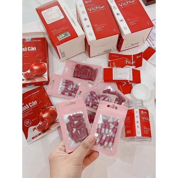 (Combo 10ngày + 20viên Detox X9) VICHI+ hỗ trợ giảm cân nhanh