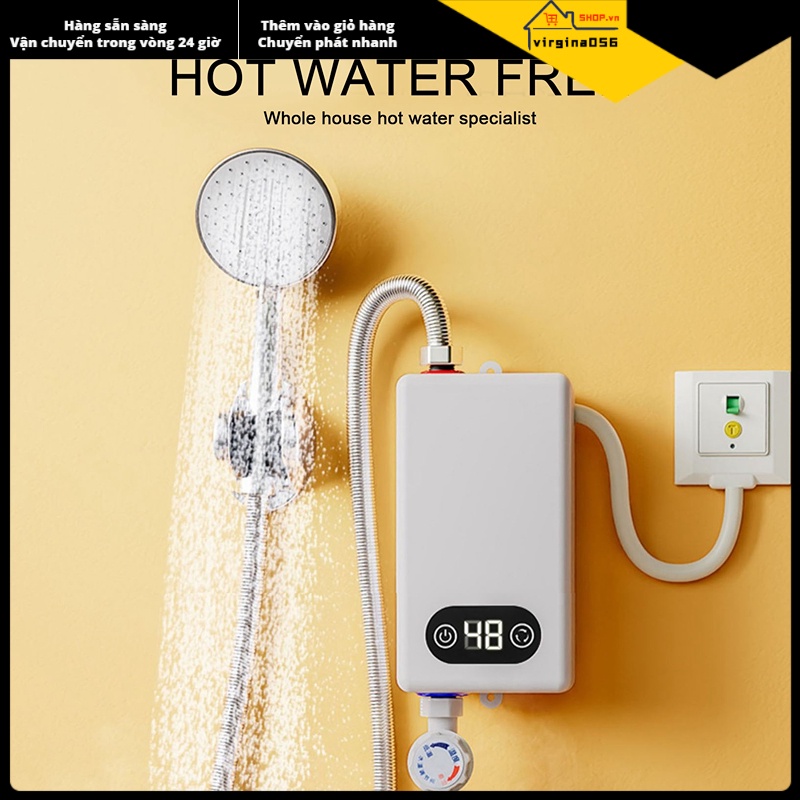Có thể bán buôn Máy Nước Nóng Điện Tử Có Chức Năng Nhớ Chuyển Đổi Tần Số 220V 3400 virgina056 Hàng giao ngay
