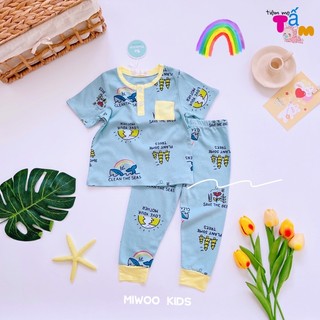 (7-18kg)Áo cộc quần dài bé trai